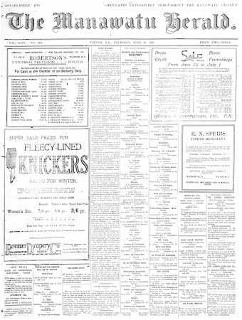 Issue page