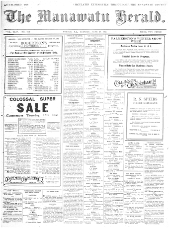 Issue page