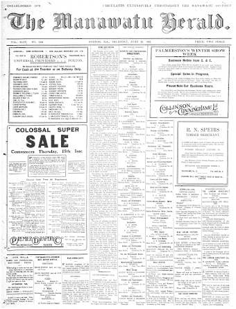 Issue page