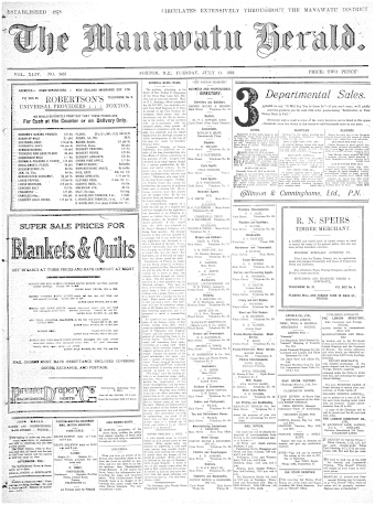 Issue page