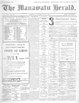 Issue page