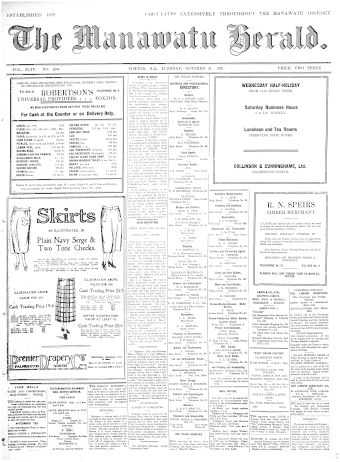 Issue page