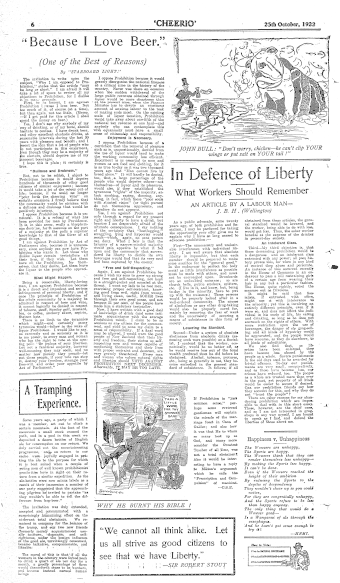 Issue page