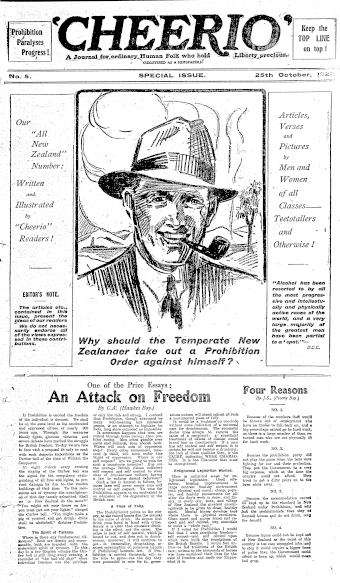 Issue page