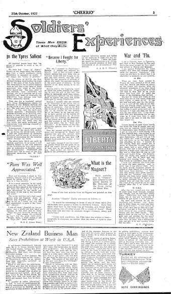 Issue page