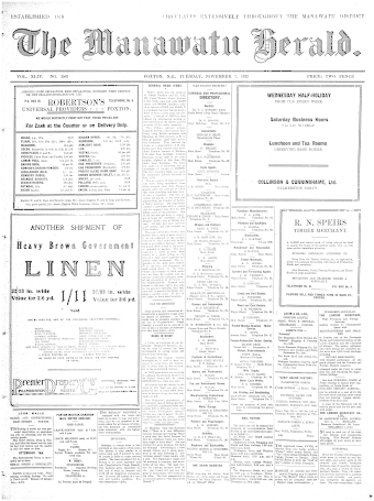 Issue page