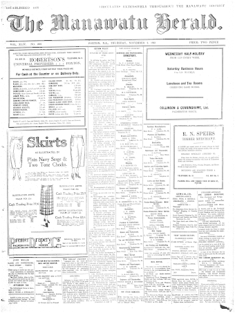 Issue page