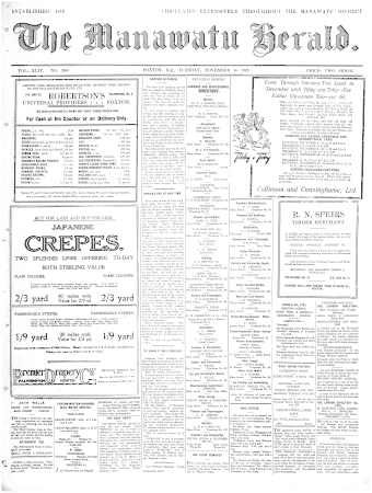 Issue page