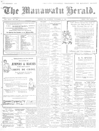 Issue page