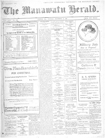 Issue page