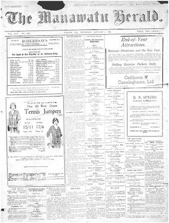 Issue page