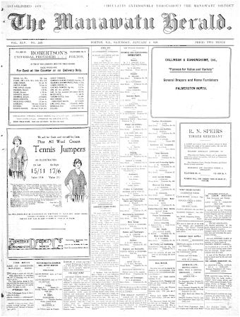Issue page