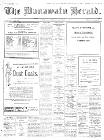 Issue page