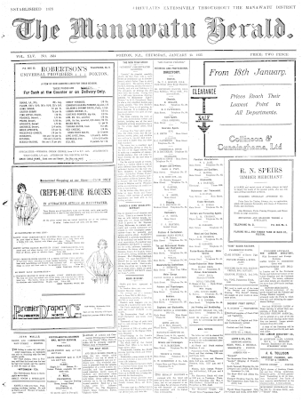 Issue page