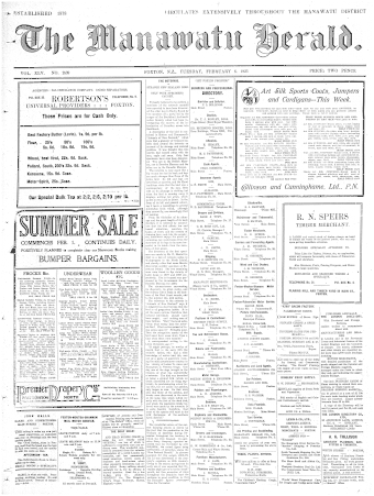 Issue page