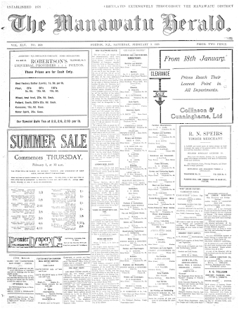 Issue page