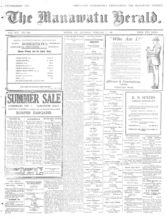 Issue page