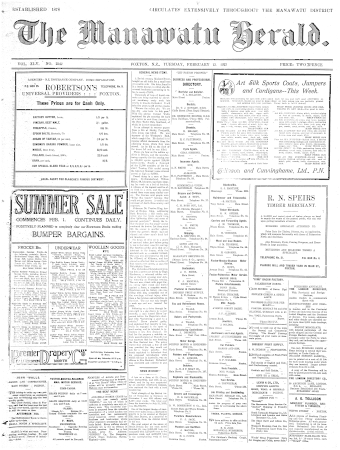 Issue page