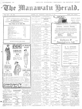 Issue page