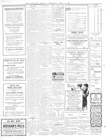 Issue page