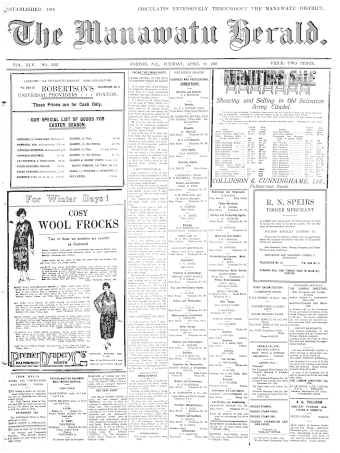 Issue page
