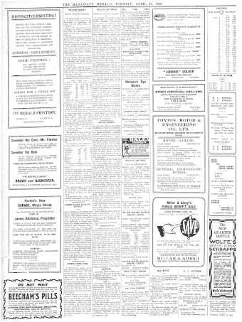 Issue page