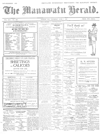 Issue page