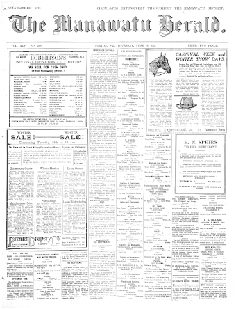 Issue page