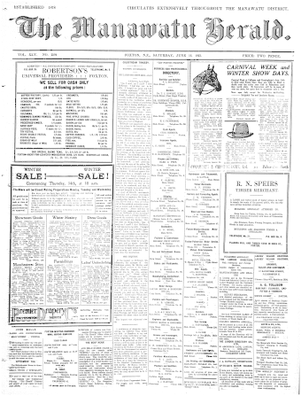 Issue page