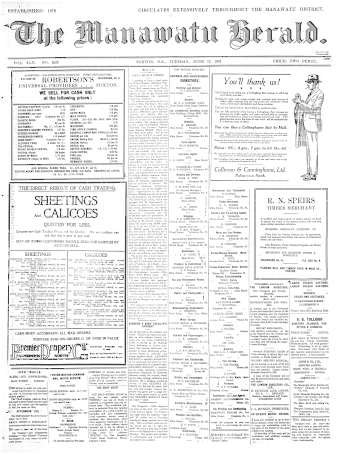 Issue page