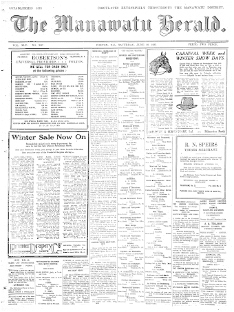 Issue page