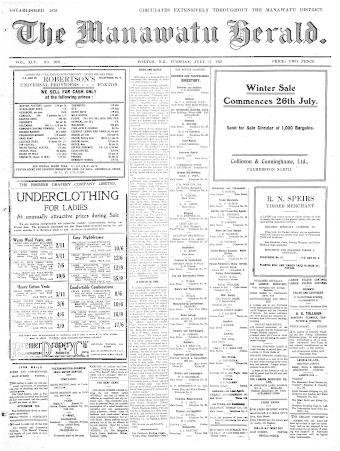 Issue page