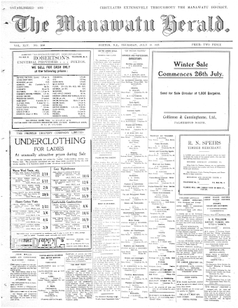 Issue page