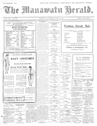Issue page