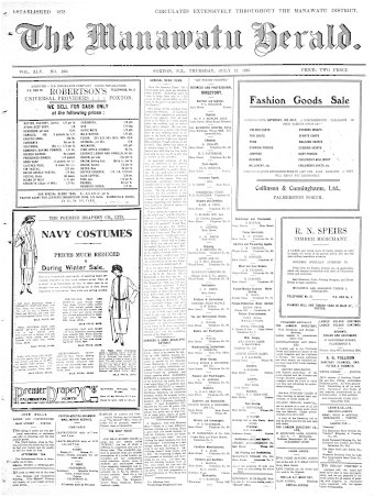 Issue page