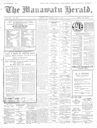 Issue page