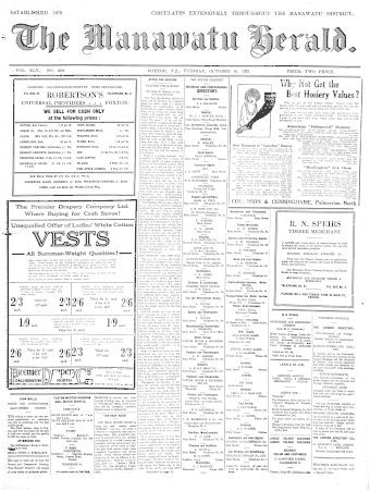 Issue page