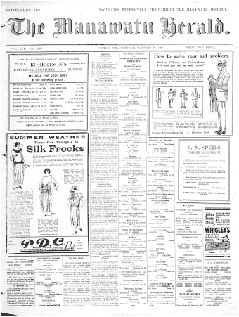 Issue page