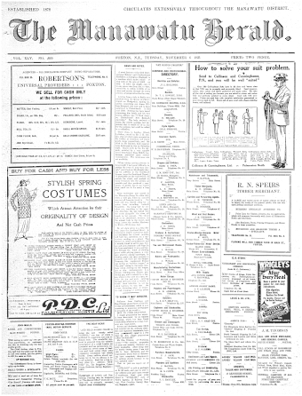 Issue page