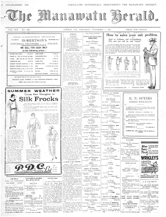 Issue page