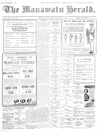 Issue page