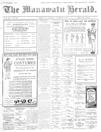 Issue page