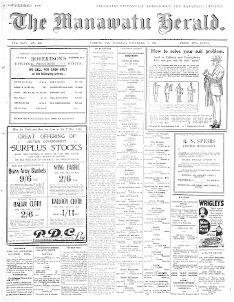 Issue page