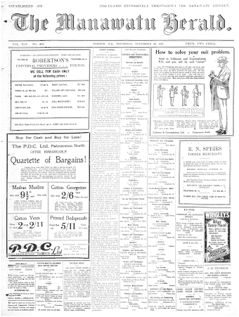Issue page