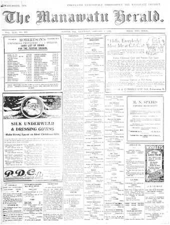 Issue page