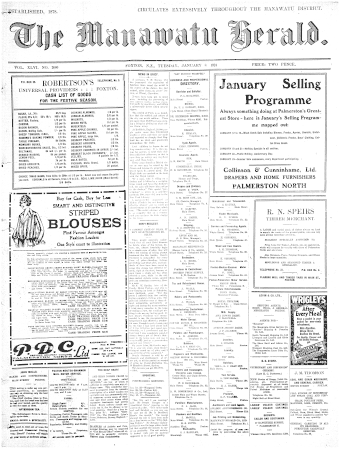 Issue page