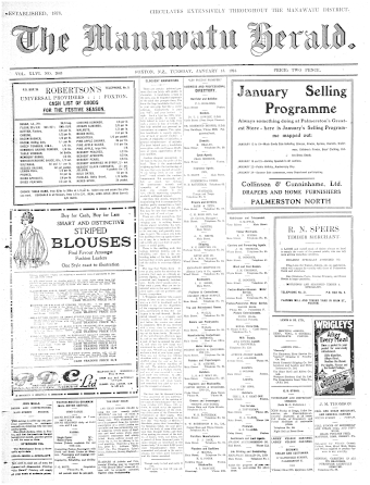 Issue page