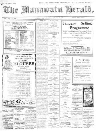 Issue page