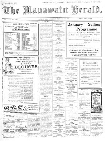 Issue page