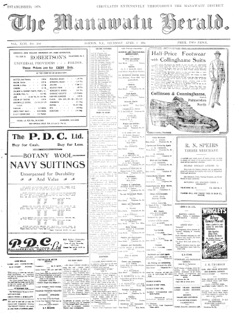Issue page